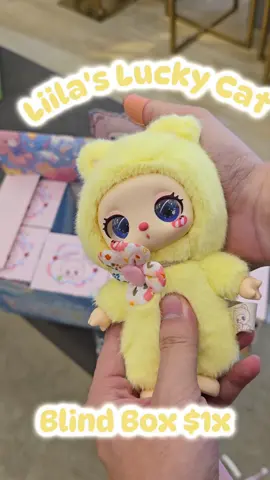 liila's Lucky Cat !!! $1x Per Blind Box  #fyp #viraltiktok #trendywithus #popmart #blindbox 