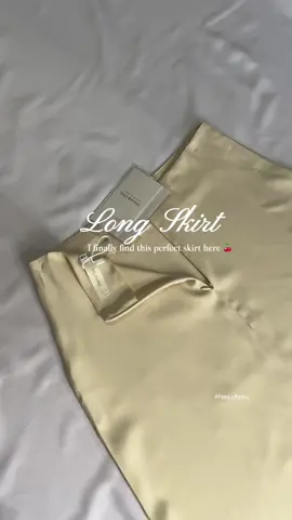 Long Skirt for tita’s outfit 🤍 #longskirt #skirt #skirtoutfits #skirtforwomen #satinskirt #fashion 
