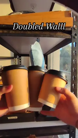 Double Wall Coffee Cup Packaging 25pcs Disposable Coffee Cups #coffee #coffeecup  #doubledwall #coffeepackaging 