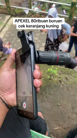 Cek keranjang kuning#apexel #apexel18xzoom #lensaapexel18x25 #lensaapexel28xzoom #lensaapexel 