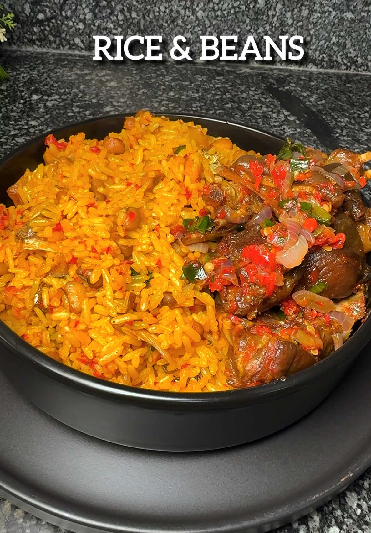 Just a little reminder to take a break today, breathe in the fresh air, and appreciate the beauty of life.  Life is too short to be anything but happy.  Have a blessed Sunday.🥰🥰🥰 #cookwithtemmy #homemade #riceandbeans #happysunday #goviral #viralvideo #tiktokchef #nigeriachef #onlinecooking #lunchideas #riceplating 