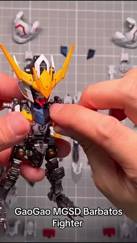 Mô Hình Lắp Ráp GaoGao MG SD MGSD Barbatos Fighter ( tặng kèm Decal nước + Base )