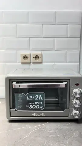 Buat yang lagi cari oven listrik under 1 juta, semoga vidio ini membatu. Oven dari roschel dengan kapasitas 21 Liter udah dapet 3 tray di dalemnya. Ga lupa juga modelnya minimalis dan warnanya cuakep poll
