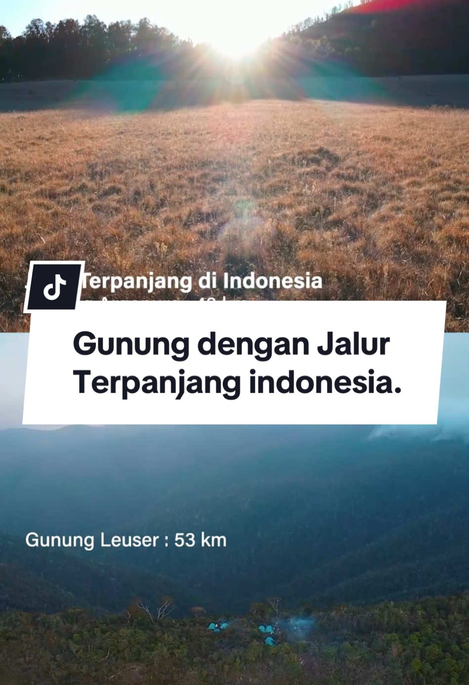 Ada yang pernah Cobain Jalur Terpanjang di Indonesia ini #gunungindonesia #tigadewaadventureindonesia #leusernationalpark #argopuromountain 