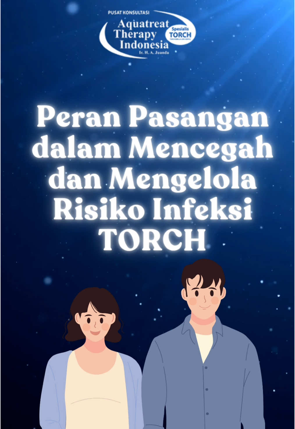 Dengan berperan aktif dalam aspek-aspek diatas, pasangan dapat membantu menciptakan lingkungan yang aman dan mendukung bagi ibu hamil dan bayi, juga mengurangi risiko infeksi TORCH dan komplikasi yang tidak diinginkan Moms 📝🔖 #Aquatreattherapy #Aquatreattherapyindonesia #AQTI #TORCH #TORCHdansolusinya #Tokso #Rubella #CMV #Herpes #Tipsibuhamil #Infokehamilan #Gagalhamil #Tipskehamilan #tipspasutri 