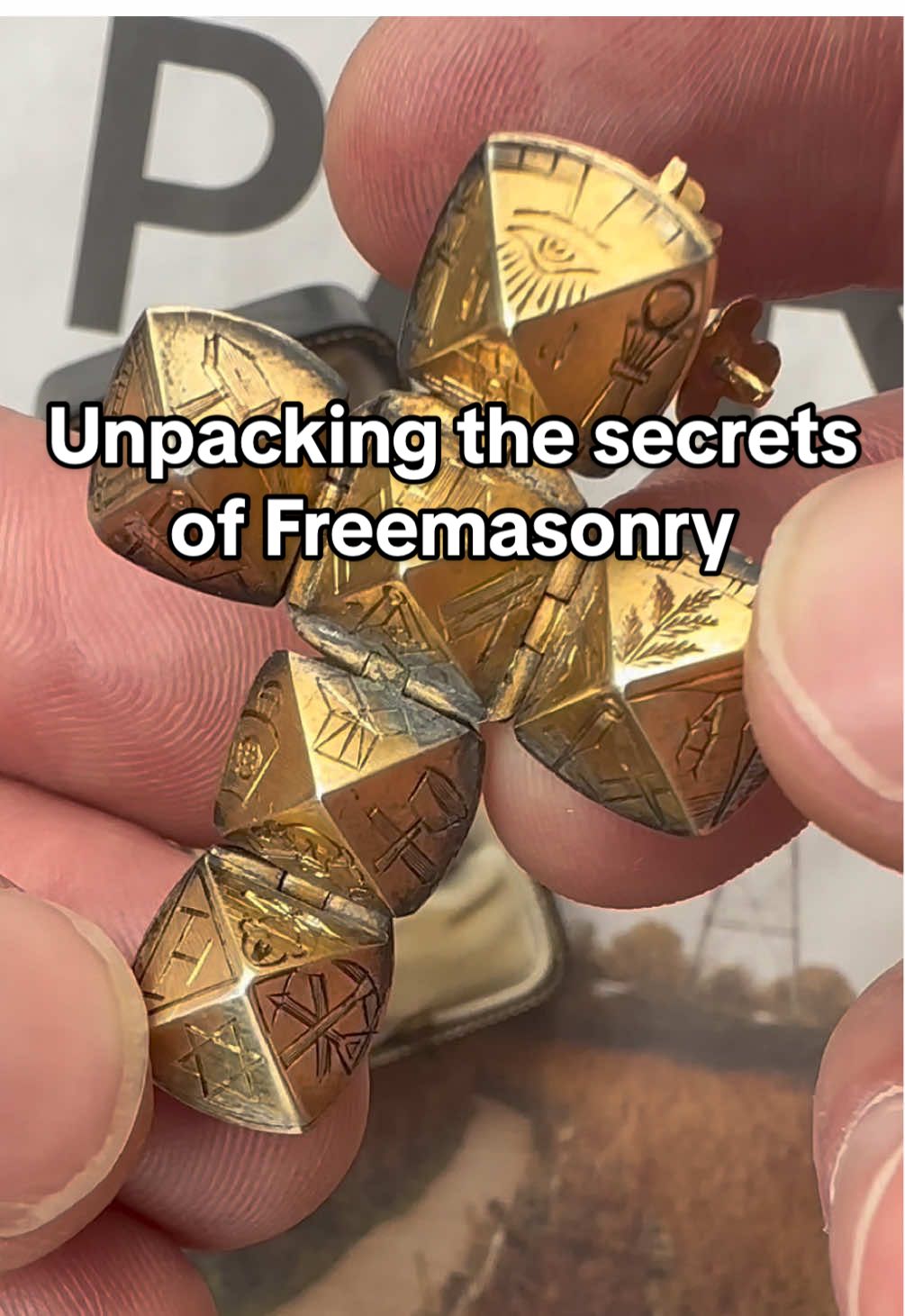 Antique Masonic Orb (or Cross) Pendants dating from the 1800s. In Gold and Silver. Engraved with various symbols of Freemasony. #lostowl #antiquependant #victorianjewelry #freemasonry #masonicball #bakugan #goldensnitch #masonicorb #masoniccross #victorian #masonic #illuminati #conspiracy #englishjewelry