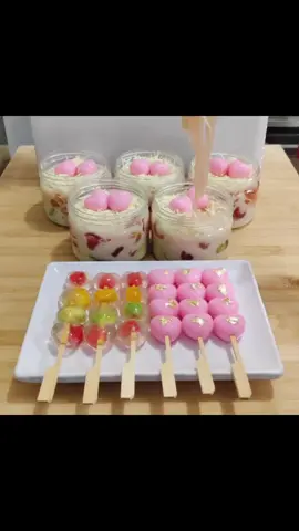 [ISI 100 pcs] Tusuk Sate Jelly / Dayung / Yakitori / Tusuk Bendera ukuran 18cm