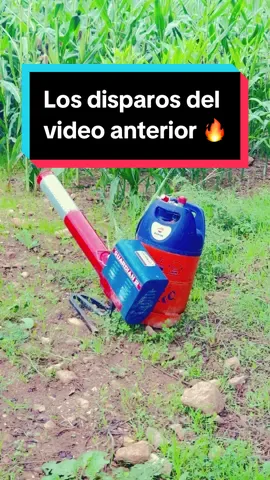 De aquí proviene el sonido de los disparos #sonido #ruido #campo #soprendente #airelibre #agro #disparo #galicia #galiciaprofunda  #ahuyentar #agricultura #butano #pajaros #cosecha #jabali 