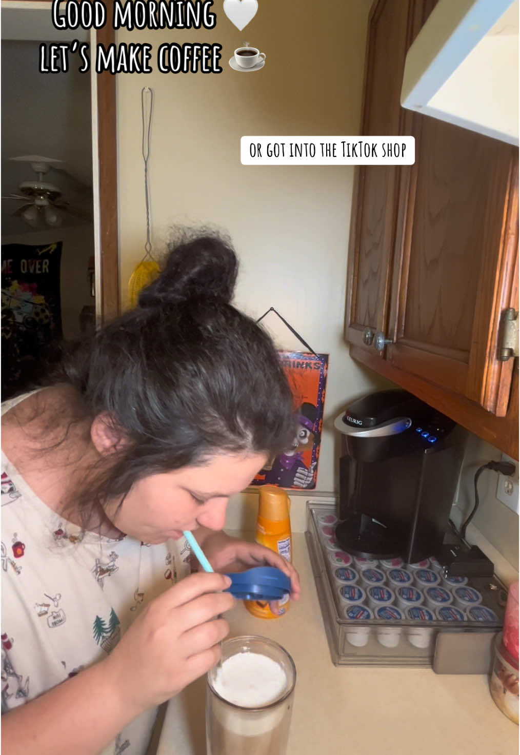 I may be tires making my coffee this morning but my soul is happy 🤍 #goodmorning #goodmorningvibes #coffeetiktok #coffeetok #coffeevibes #coffeechat  #creatorsearchinsights 