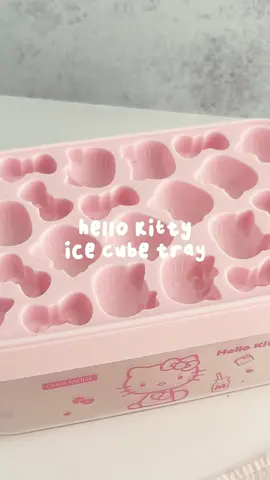 Hellokitty Ice Cube Tray Available in Stock🎀 #sanrio #hellokittygirl #pink #icecube #kawaii #kawaiiaesthetic #girly #girlthings #sanriocore #hellokittyeverything #hellokittycollector 