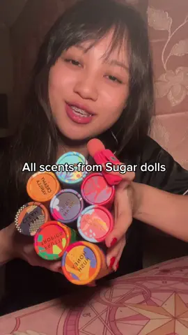 I tried all scents from sugar dolls! And here is my honest review :) I love most of the perfume scents! And this was recommended ever since a while ago. I admire how it is a local brand, and I cant wait for them to release more!  #honeyrush #datenight #sparklingchampagne #lilacdream #iamclean #beachvibes #creamyvanilla #fruttitropics  I got these all from tiktokshop available from my yellow basket
