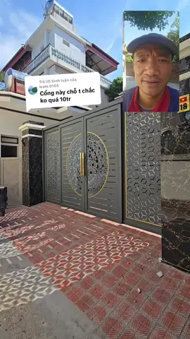 Trả lời @leam.0105     808 đơn phúc thọ HN cửa sắt trượt quay