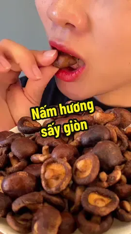 Nấm hương sấy giòn thơm ngon #review #namhuongsaygion #doanvat #ngocreview 
