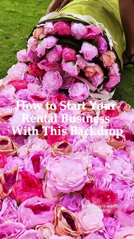 How to start your rental business to make $400/Day with this! Perfect for Wedding/Event Planner!  Learn how to make $400/day with this versatile setup! It takes just 3 minutes to set up and repack, making it perfect for outdoor weddings, event decorations, and more. This durable design is ideal for flower wall backdrop, wedding activities, and stunning wedding runway decoration. Get inspired with fall tablescape ideas and a stylish boho fall background for your future wedding plans or party. Perfect for ceremony decor and party inspo, it's designed for multiple use. #wedding #weddingplanner #weddinginspiration #weddingtips #weddingdecor #eventplanner