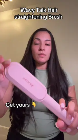 @wavytalkofficial #passyourwavytalk #wavytalk #wavytalkstraighteningbrush #tiktokshopblackfriday #falldealsforyou 