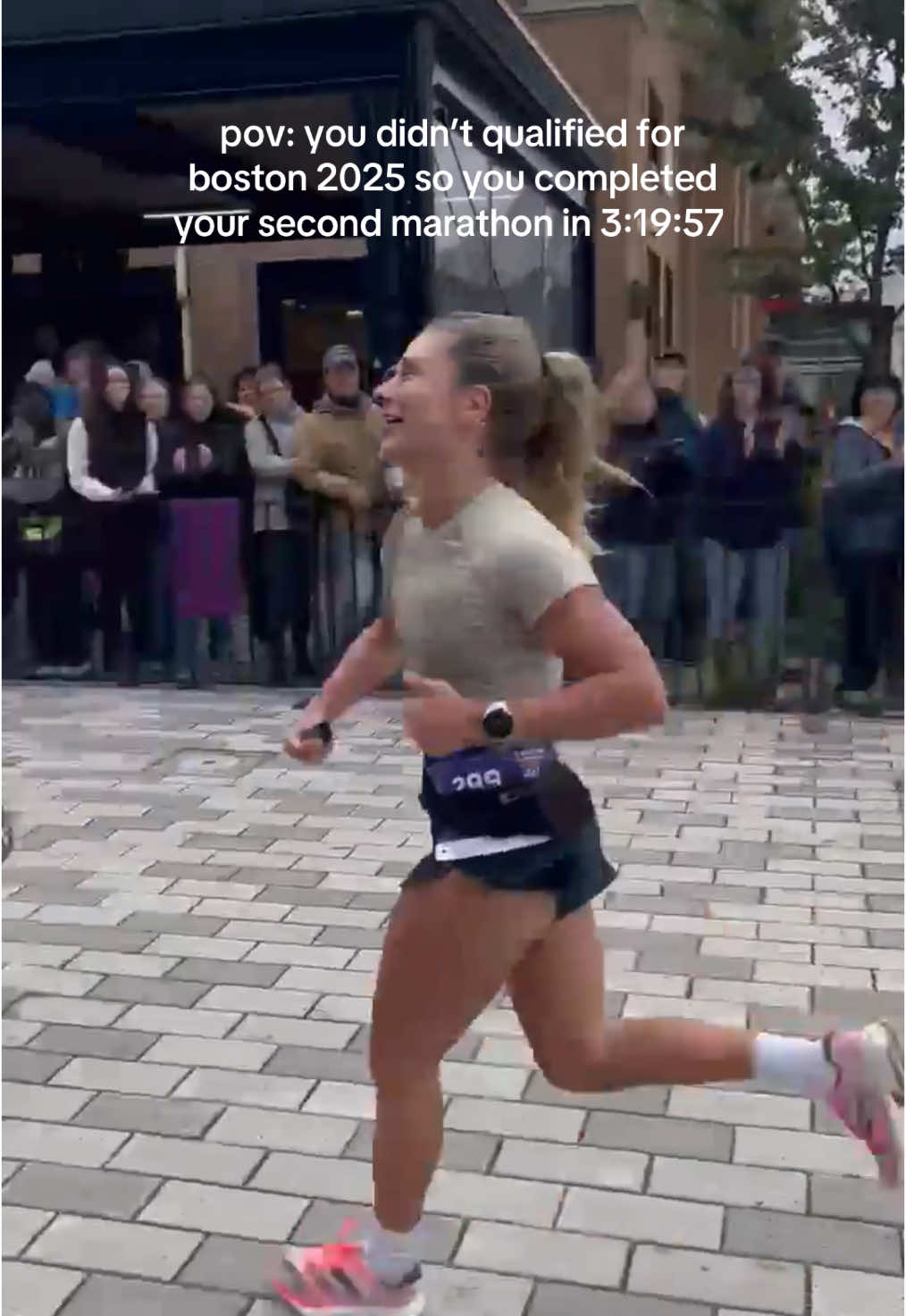 UN DREAM !!💜✨🤞🏼👟☁️ #marathon #run #marathonfit #quebec #course #rungirl #runner #quebec #run #bostonqualifer #personalbest #bostonmarathon #Vlog #lululemon #lululemonaddict #lululemoncreator #boston 