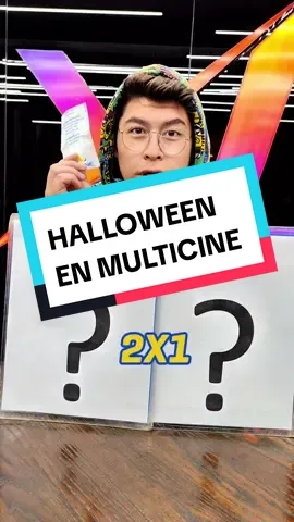 Halloween 🎃 se viene con todo en Multicine 🎥 y no te puedes perder todas las sorpresas que tenemos para ti.👻