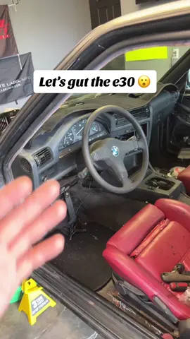 Might as well learn to weld on this car #fyp #bmw #e30 #cars 