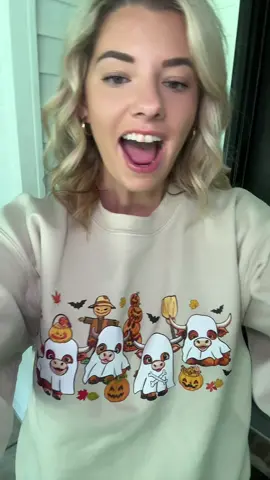 #halloweensweatshirt #halloweenmerch #spookyseason #highlandcowsweatshirt #falldealsforyou #tiktokshopblackfriday #tiktokshopcybermonday #tiktokshopholidayhaul 