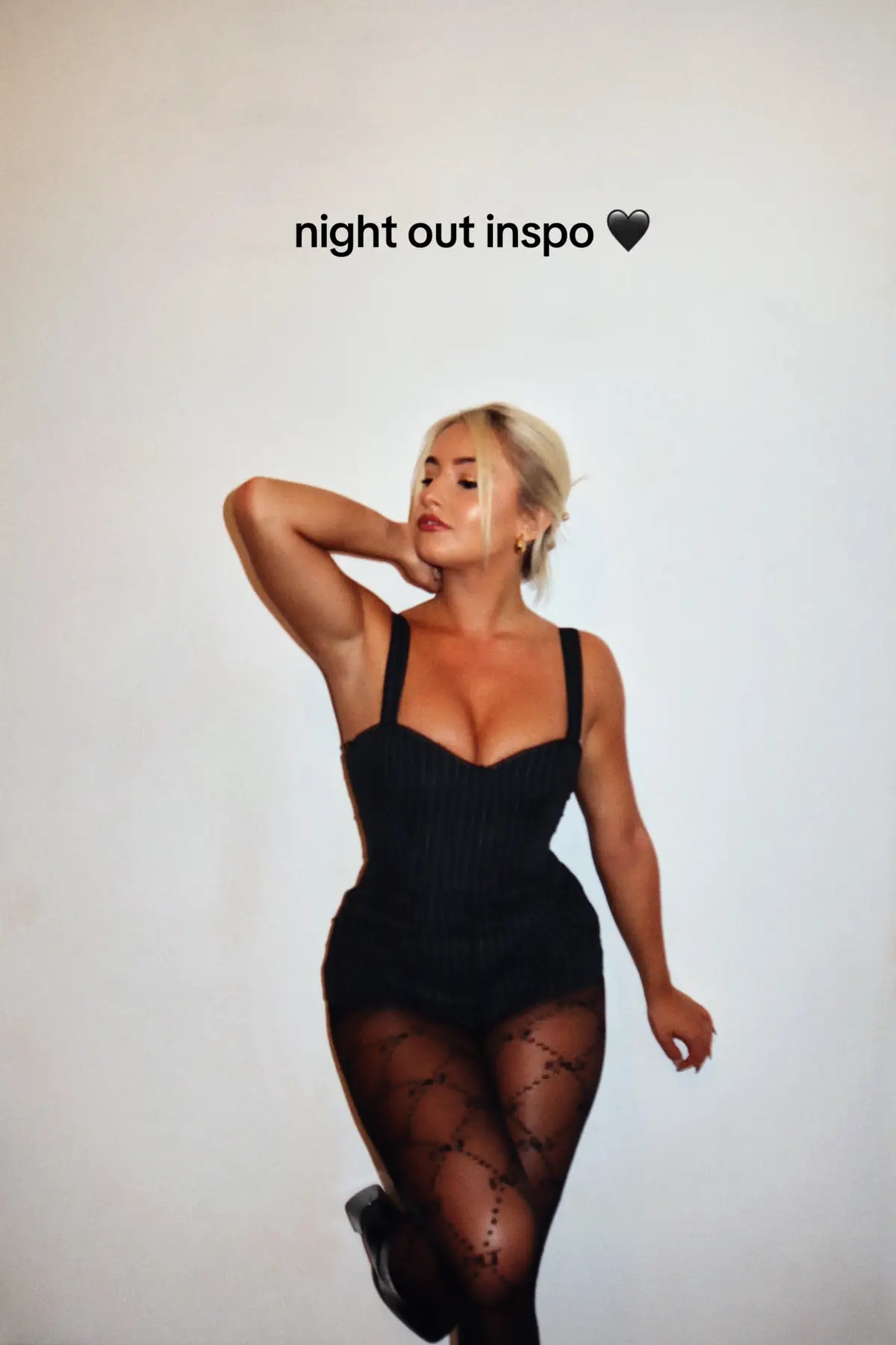 loved this look last night 🖤