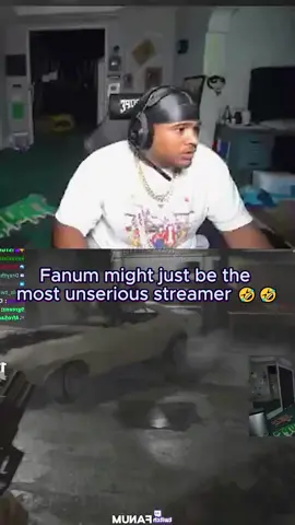 Fanum might just be the most unserious streamer #twitch #fanum #residentevil7 #scary #gaming #funny #fyp