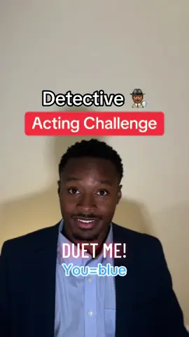 Detective acting challenge! Duet me! And if youre a real one follow the IG- derek_lynch2 #actor #acting #ActingChallenge #duetme #cops 