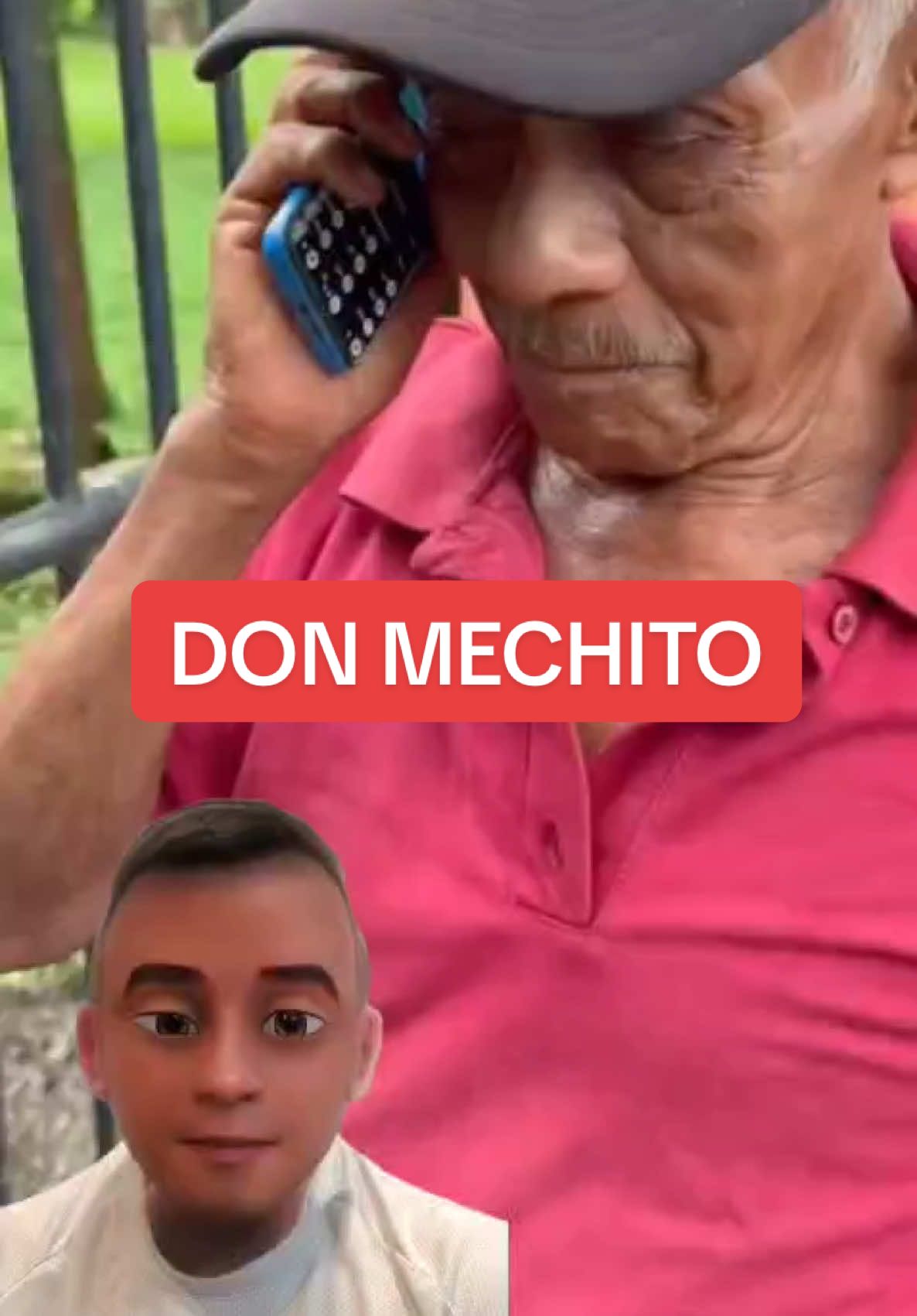 Asi resiven don Mechito en la hacienda. #mechito #hacienda #trabajoduro #porton 