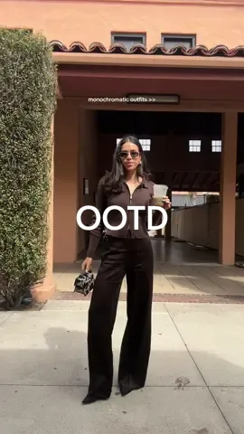 Monochromatic outfit of the day 🤎 #outfitoftheday #OOTD #monochromeoutfit #brownsatinpants #sundayoutfit #casualoutfit #falloutfits #cardiganoutfit #outfitinspo #styleinspo #fallfashion 