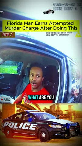Florida Man Earns Attempted Murder Charge After Doing This #copsoftiktok #cops #police #bodycam #copsontiktok