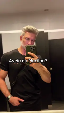 Já garantiu a sua dose de aveia diária? #estilo #manstyle #musculação #senior 