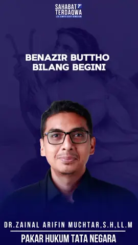 [ Sahabat Terdaqwa]  Zainal Arifin Pakar Hukum Tata Negara #fyp 
