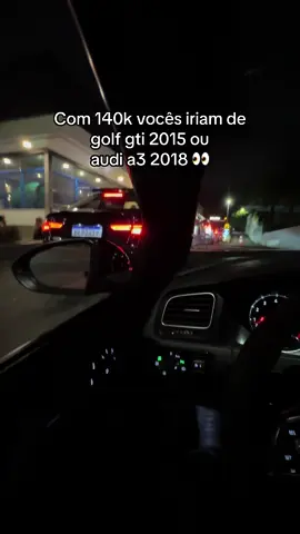 Cara eu particularmente fui de a3  gteco é mto top tmb ein mesmo motor os 2 iriam de que ?👀  #audia3 #golfgti #gearhead 