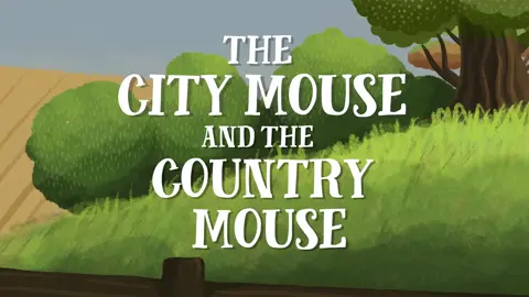 The City Mouse and the Country Mouse #kidstory#kidstale#moralofthestory #fyp