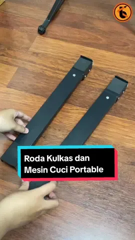 Roda portable anti macet dan anti slip, bahan full besi yang kuat #rodaportable #tatakankulkas #tatakanmesincuci #rodalemariportable #kakikulkas