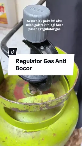 Pemasangan yang sangat mudah 👍🏻 #regulator #regulatorgas #regulatorantibocor 