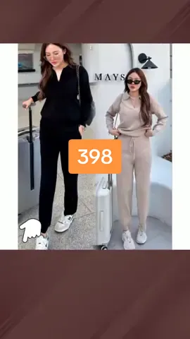 baao Ladies Coordinates Outfit Fashion Clothing BkkKnitted   Top And Pants terno under ₱398.00 - 428.00 Hurry - Ends tomorrow! #fypage  #fyp  #foryoupage 