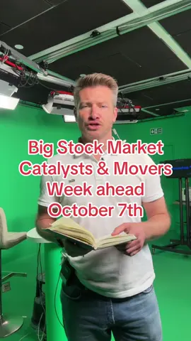 Everything you need to know for the week ahead in the Stock Market (Mon Oct 7th!).  #inflation #tesla #nvidia