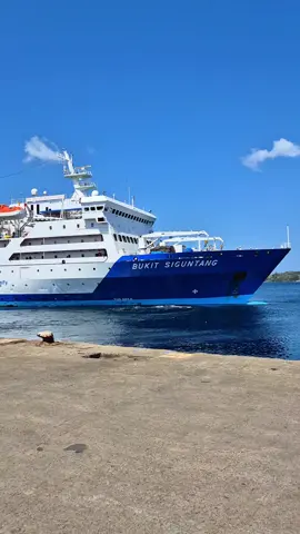 Kebayang nggak sih naik kapal segede bukit? 🛳️  Katanya Kapal Bukit Siguntang ini gede banget!  Pengin deh jalan-jalan naik kapal itu, siapa tau bisa keliling dunia.  Eh tapi, mending ajak teman-teman dulu kali ya biar seru. 😄 Ada yang mau ikut? #KapalRaksasa #PetualanganSeru #pelni #kapalpenumpang #parepare #makassar #fypシ 