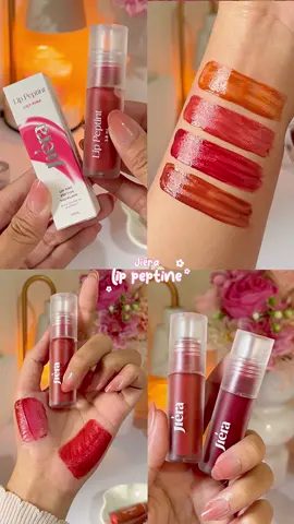 ₊˚ෆ Gakuat sama stainnya!😭🫶🏻 Sho pretty dan pigmenteddd💗shade 02 favorit akuu #jiera #jieraliptint #swatchjieraliptint #liptint #rekomendasiliptint #liptintringan #liptintstain 