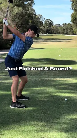 ⛳️ Post-Golf Stretch (10 Minutes) After a round of golf, it’s tempting to slump into a chair with a drink, but taking just 5-10 minutes to stretch your fatigued body will make a significant difference. This simple yet effective cool-down routine can help you recover. Don’t skip it—your body will thank you! #golffitness #golf #golflife #golfswing #golfstagram #golfing #pga #golfer #PGATOUR #golftips #instagolf #golflessons #golftraining #golfpractice #Fitness #golfshot #golfclub #golfers #golfaddict #golfbabes #golftime #golfisfun #golfinstruction #golfworkout #golfcourse #juniorgolf #golfcoach #collegegolf #golfdigest #golfpro