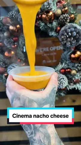 Cinema style nacho cheese sauce. Recipe below 30g unsalted butter 30g plain flour 300ml single cream 200-250g mature cheddar 80-100g red leicester 4-5 slices american cheese Jalapeno juice Melt your butter and whisk the flour in to make a roux and then cook it off until it smells like biscuits (30-60 seconds) Whisk the cream in a bit at a time until it’s all in and smooth, add the paprika and add your cheese and allow it to melt, gently whisking. Add jalapeno juice or even blended jalapenos 💪 Once melted, taste test and add more cheese if needed to taste Get it stuck on some fries, nachos or even a burger 🫡