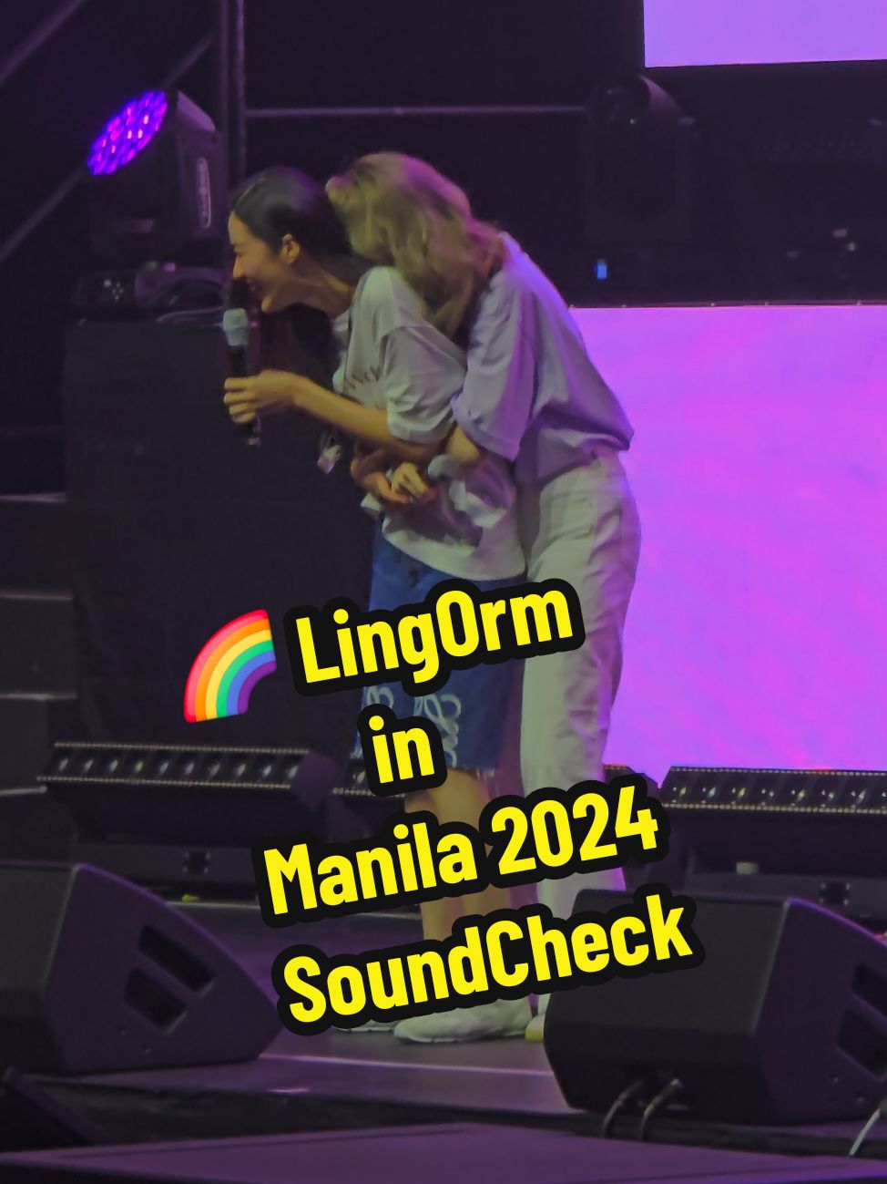 [SOUNDCHECK] LingOrm 1st Fan Meeting in Manila 2024 📹 @POPA    #LingOrm #linglingkwong #ormkornnaphat #gl #wlw  #หลิงหลิงศิริลักษณ์คอง #ออมกรณ์นภัสเศรษฐรัตนพงศ์ #thesecretofus #onlyyou  #girlslove #sapphic #fancam #LingOrmFMinMNL #DearMyLoveMNL  #samsungs24ultra #rave1358 