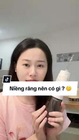 Chuẩn bị một tâm hồn chịu đau 😆 và sự kiên nhẫn để làm sạch răng sau mỗi bữa ănnnn nha các đồng niềng ơiii 💦🤧 #hangy #maytamnuoc #niengrang 