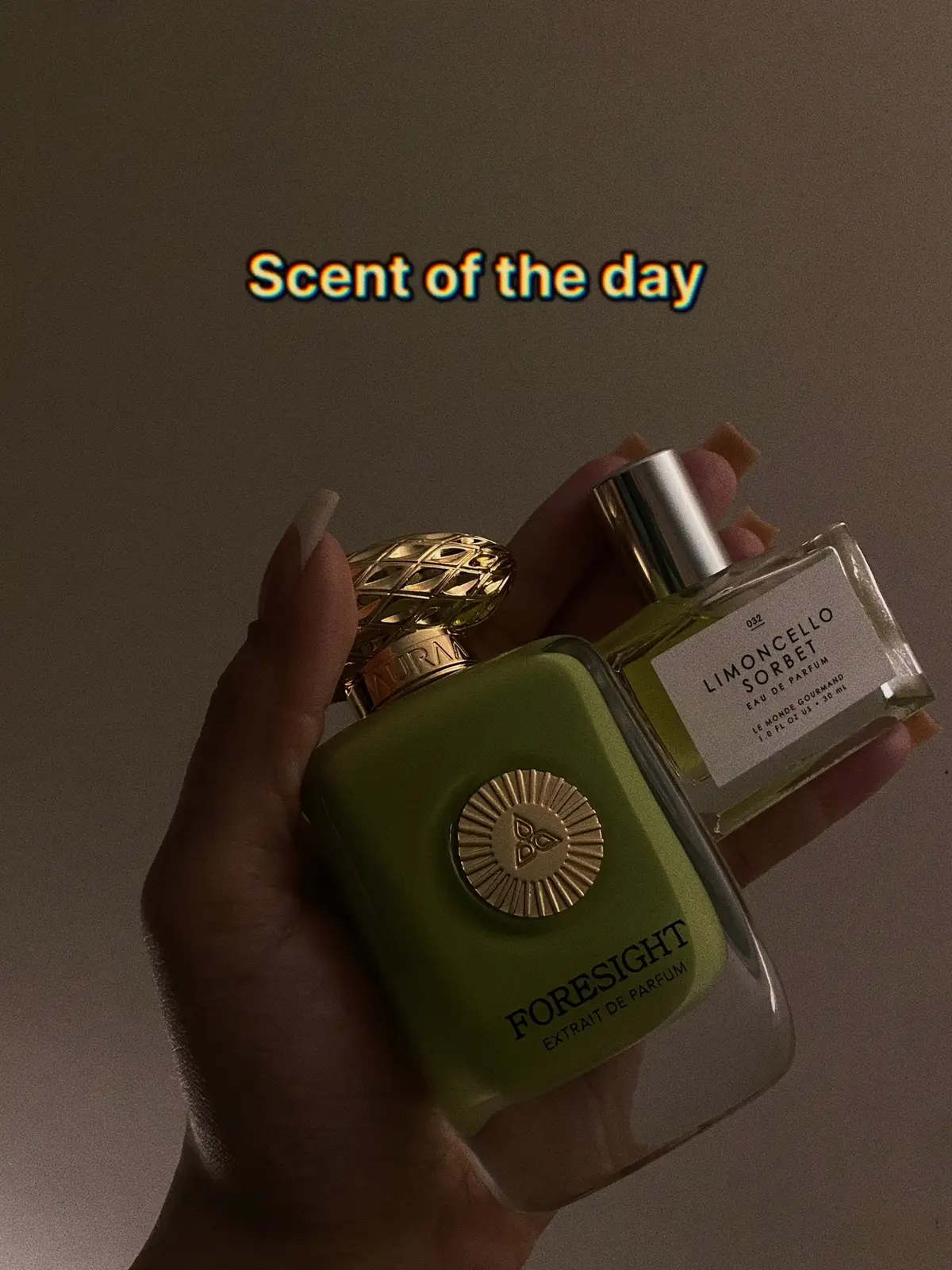 #foresightperfume from @BeautyBlush LLC  #limoncellosorbet by @Le Monde Gourmand  #perfumelayering #perfumecombo #perfumetiktok #perfumetok 