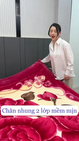 Chăn nhung tuyết 2 lớp mâũ mới 2024 mềm mịn#chanlong #channhungtuyet #channhungcaocap #channhung #thinhhanh #trending #xuhuong #xuhuongtiktok 