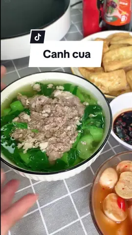 Tự dưng lại thèm bát canh cua 🍲 #canhcua #mayxaygilux #buacomgiadinh #nauancungtiktok #xuhuongtiktok #samvaobep 