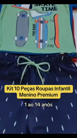 Mães, esse kit com 10 peças para meninos de 1 a 14 anos vai resolver seu guarda-roupa! 😍 Tecido premium e muito estilo, tudo por um preço incrível! 👕👖 Quer garantir o seu? Comenta aqui e eu te mando o link! 🔗✨ #modainfantil #achadinhosdashopee #achadinho #roupadecriança #conjuntoinfantilmenino #modaparameninos #achadinhosnena #fashionkids #roupainfantil #tiktokbrasil 
