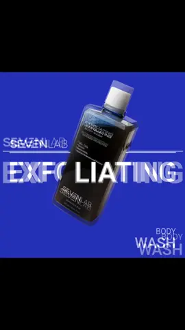 SevenLab Exfoliating Body Wash là sữa tắm tẩy tế bào chết ngăn ngừa mụn, được nghiên cứu kỹ lưỡng bởi đội ngũ chuyên gia da liễu. SevenLab kết hợp Salicylic Acid (BHA), AHA từ trái cây và Niacinamide giúp làm sạch sâu, loại bỏ tế bào chết, ngăn ngừa mụn, đồng thời dưỡng sáng da, mờ thâm và kiểm soát dầu thừa hiệu quả. Hương thơm nam tính, dễ chịu cùng cảm giác sảng khoái sau khi sử dụng sẽ mang đến cho bạn trải nghiệm chăm sóc da hoàn toàn khác biệt. #sevenlab #suatamnam #munlung #menskincare #bodycare
