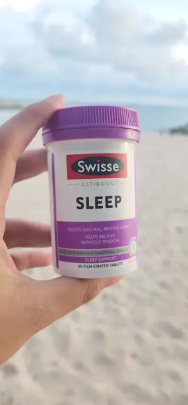 swisse sleep หลับง่ายหลับสบาย ตื่นมาสดชื่น #หลับง่าย #ตัวช่วยก่อนนอน #sleep #swisse #วิตามิน #วิตามินออสเตรเลีย 