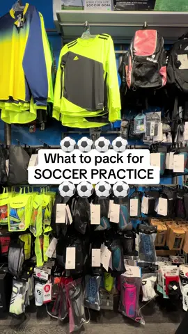 Your ultimate soccer practice checklist⚽️✅ #Soccer #practice #training #soccerplayer #soccertraining #whattopack #whattowear #wantaghny #foryoupage 